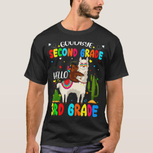 Hallo Laatste dag van school afscheid tweede klas T-shirt