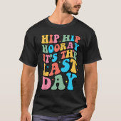 Hallo Laatste schooldag T-shirt (Voorkant)