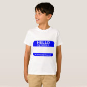 hallo Label T-shirt (Voorkant volledig)