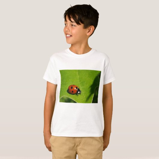 hallo Ladybug Green Save the Rainforest T-shirt (Voorkant volledig)