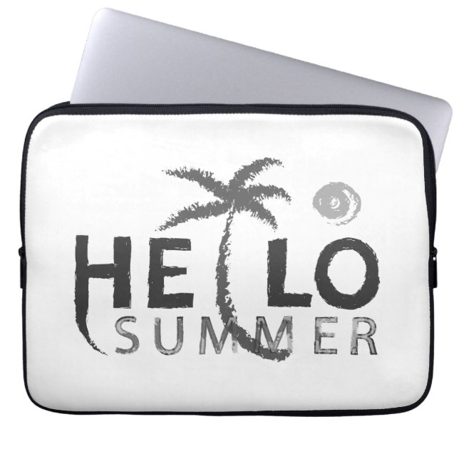 hallo laptop sleeve (Voorkant)