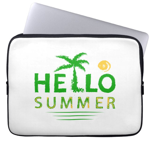 hallo laptop sleeve (Voorkant)