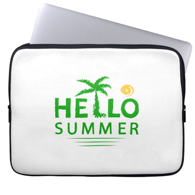 hallo laptop sleeve (Voorkant)