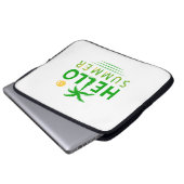 hallo laptop sleeve (Voorkant onderkant)