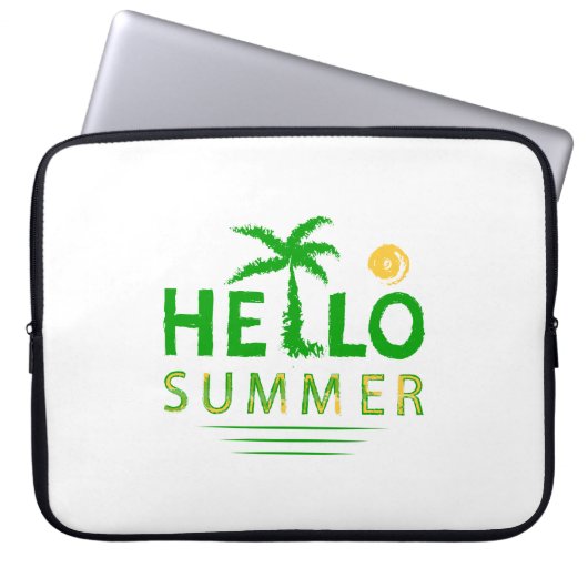 hallo laptop sleeve (Voorkant)
