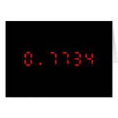 HALLO LED-calculator | 0,7734 Kaart (Voorkant Horizontaal)