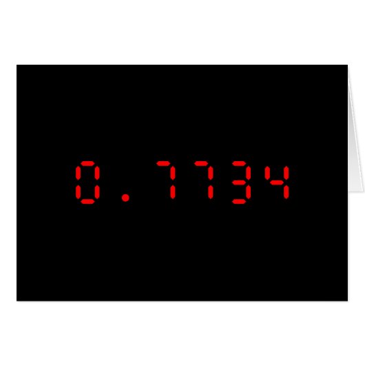 HALLO LED-calculator | 0,7734 Kaart (Voorkant Horizontaal)