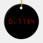 HALLO LED-calculator | 0,7734 Keramisch Ornament (Voorkant)