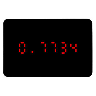 HALLO LED-calculator   0,7734 Magneet