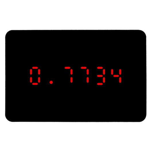 HALLO LED-calculator | 0,7734 Magneet (Horizontaal)