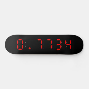 HALLO LED-calculator 0,7734 Persoonlijk Skateboard