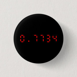 HALLO LED-calculator   0,7734 Ronde Button 3,2 Cm