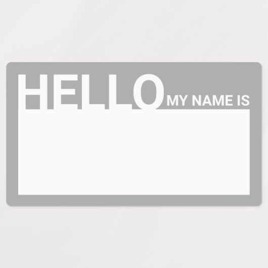 Hallo Leeg Modern Labels (Design 2)