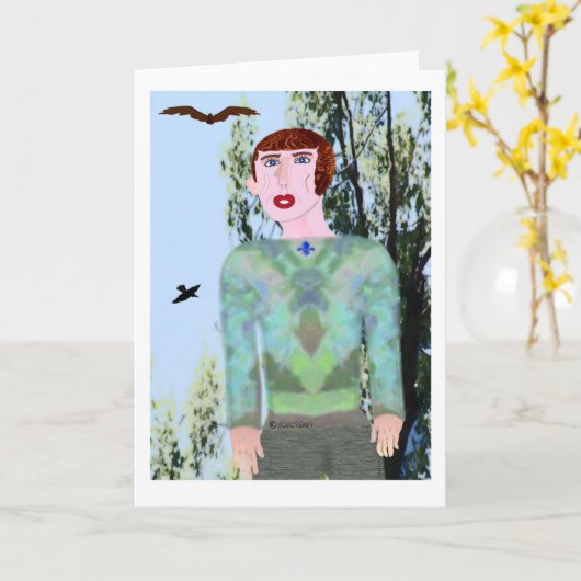 Hallo LeeMarie's creatieve ontwerp Kaart (Gele Bloem)