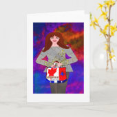 Hallo LeeMarie's creatieve ontwerp Kaart (Gele Bloem)