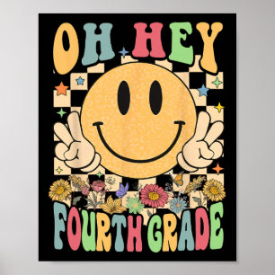 Hallo leerkrachten groep vier Student 4e leerjaar Poster