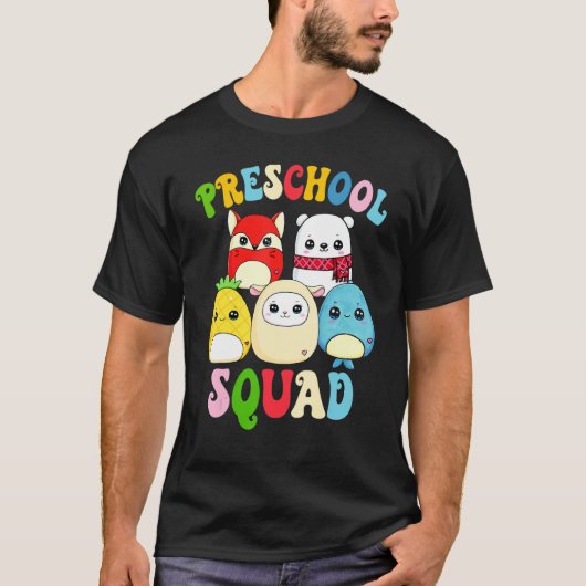 hallo Leerkrachten Kinder Squad T-shirt (Voorkant)