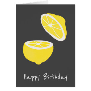 hallo Lemon modern geel fruit