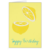 hallo Lemon modern geel fruit (Voorkant)