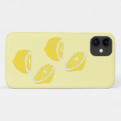 hallo Lemon modern geel fruit Case-Mate iPhone Case (Achterkant (horizontaal))