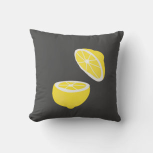 hallo Lemon modern geel fruit Kussen