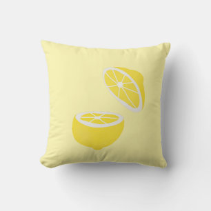 hallo Lemon modern geel fruit Kussen