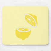 hallo Lemon modern geel fruit Muismat (Voorkant)