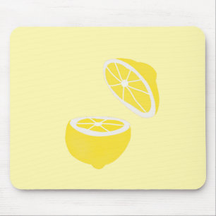 hallo Lemon modern geel fruit Muismat