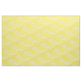 hallo Lemon modern geel fruit Stof (Fat Quarter)