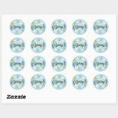 Hallo Lente Bloemen Sticker (Vel)