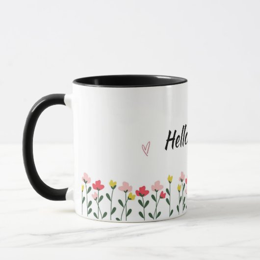 Hallo Lente Bloemenmok Mok (Links)