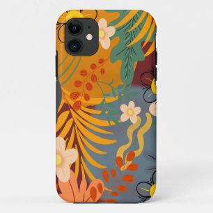 Hallo lente, bloemrijke kleurrijke Natuur bladeren Case-Mate iPhone Case