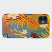 Hallo lente, bloemrijke kleurrijke Natuur bladeren Case-Mate iPhone Case (Achterkant (horizontaal))