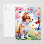 hallo lente briefkaart (Voorkant / Achterkant)