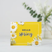 Hallo lente  briefkaart (Staand voorkant)