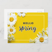 Hallo lente  briefkaart (Voorkant / Achterkant)