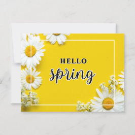 Hallo lente  briefkaart
