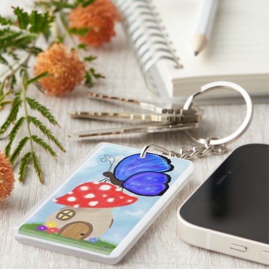 Hallo lente! Button Sleutelhanger (Voorkant Rechts)