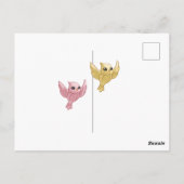 hallo Lente en blauwe hemel Briefkaart (Achterkant)