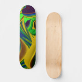 hallo Lente en Hallo Zonnetijd! Abstrakt Skateboard (Voorkant)