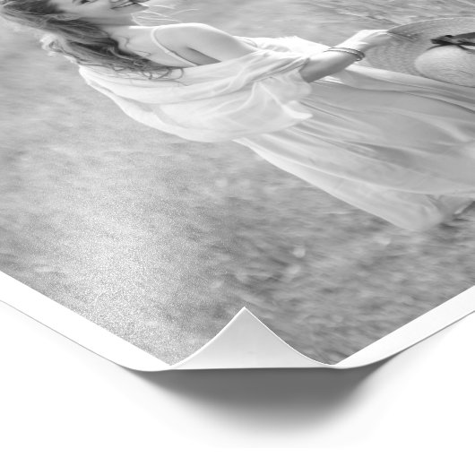 hallo lente. foto afdruk (Hoek)