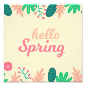 hallo lente foto afdruk (Voorkant)