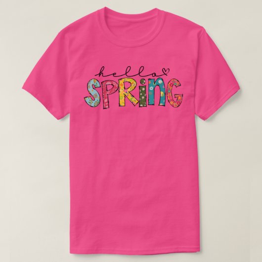 hallo Lente, Happy Spring, Happy Easter T-shirt (Design voorkant)