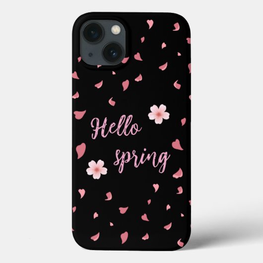 Hallo Lente iPhone Hoesje (Achterkant)