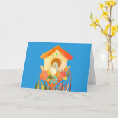 hallo lente kaart (Gele Bloem)