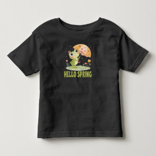 Hallo Lente Kikker Kinderen Kinder Shirts