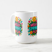 hallo lente koffiemok (Voorkant links)