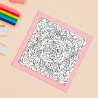 Hallo Lente: Mooie Kleurplaat voor Volwassenen