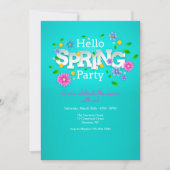 hallo Lente Partij Kaart (Voorkant)