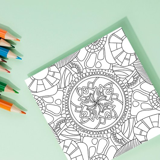 Hallo Lente: Prachtige Mandala Poster